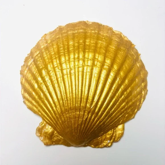 Handmade Scallop Shell Trinket Dish W/ Paddington Bear Festive Decoupage Design. - Picture 3 of 3